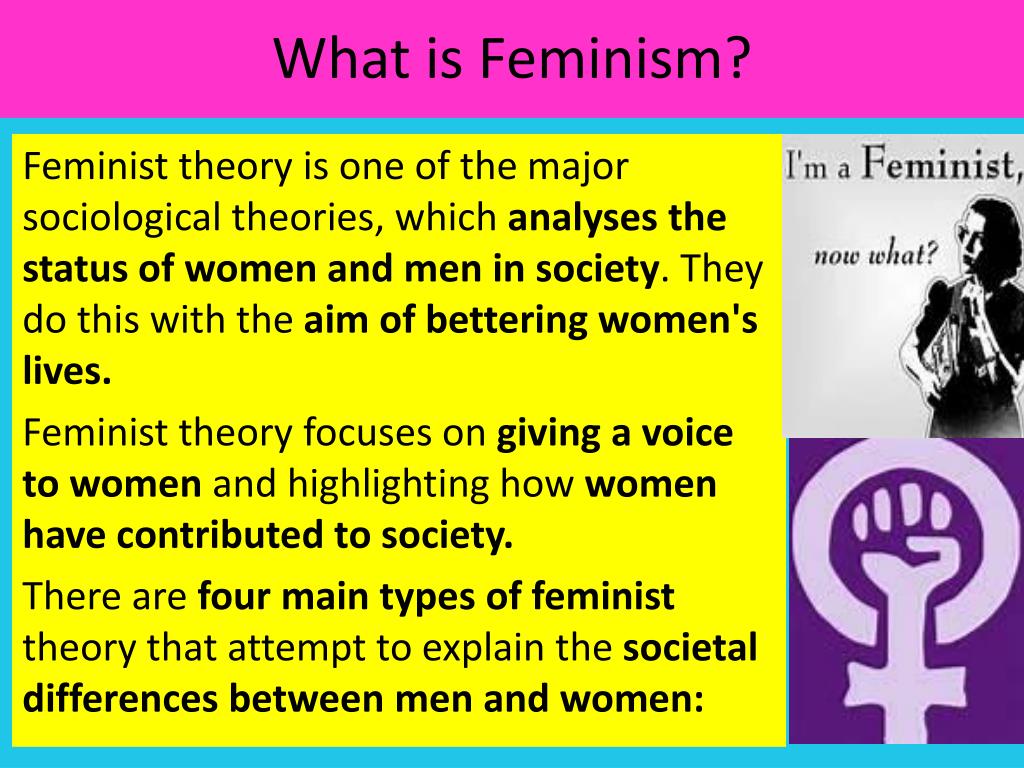 feminist theory presentation