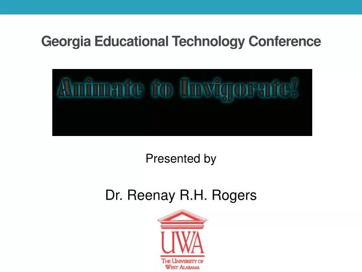 PPT Educational Technology Conference PowerPoint Presentation