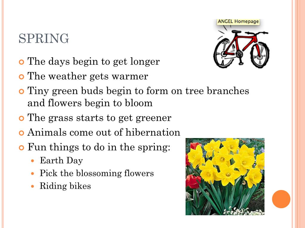 PPT THE FOUR SEASONS PowerPoint Presentation, free download ID2733939