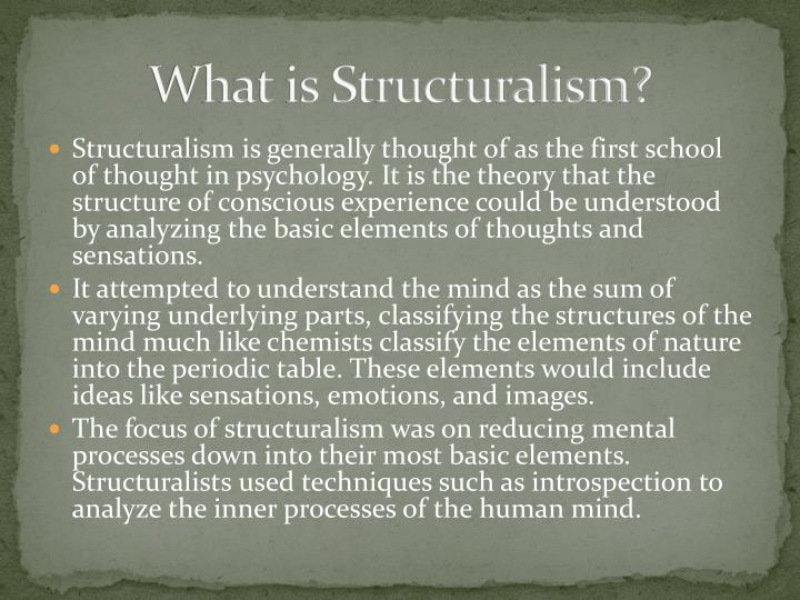 ppt structuralism in psychology powerpoint presentation structuralism psychology