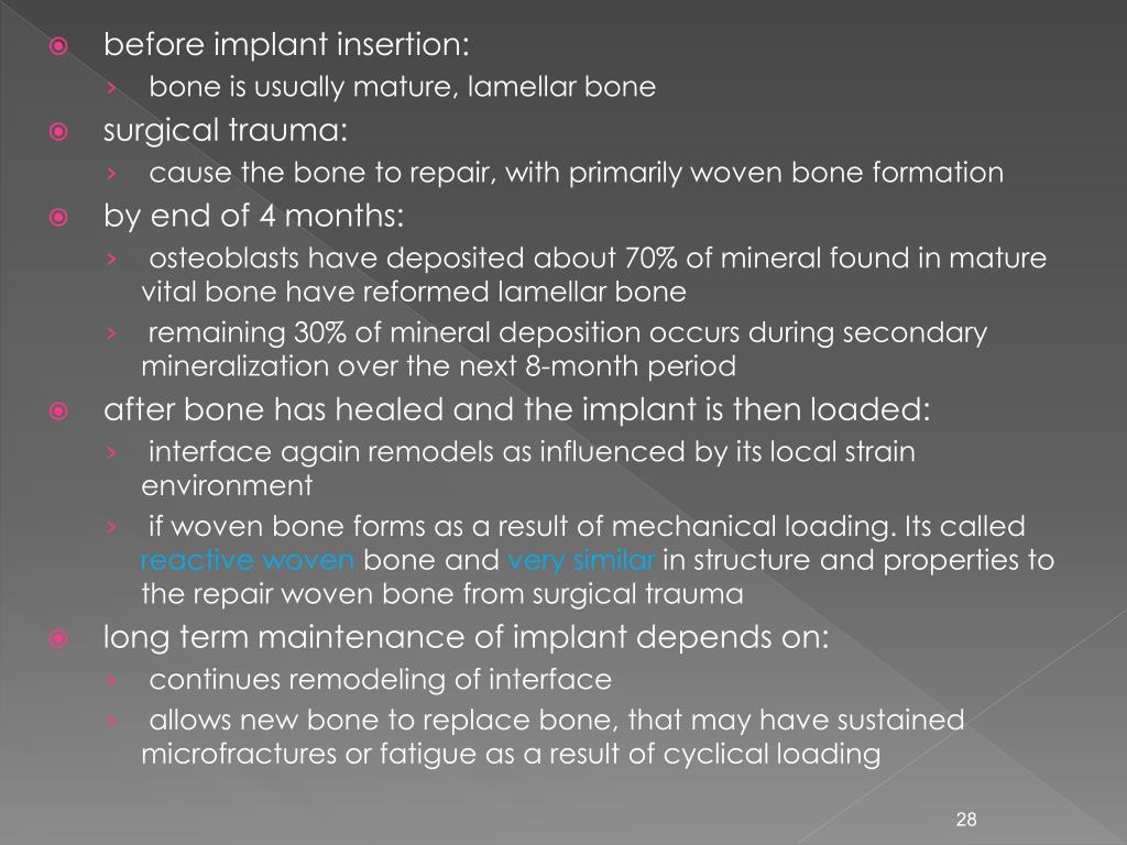 PPT - Scientific rationale for dental implant design PowerPoint ...
