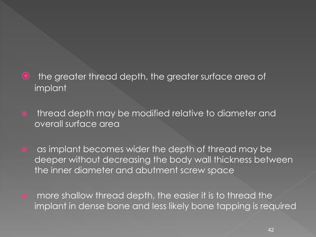 PPT - Scientific rationale for dental implant design PowerPoint ...