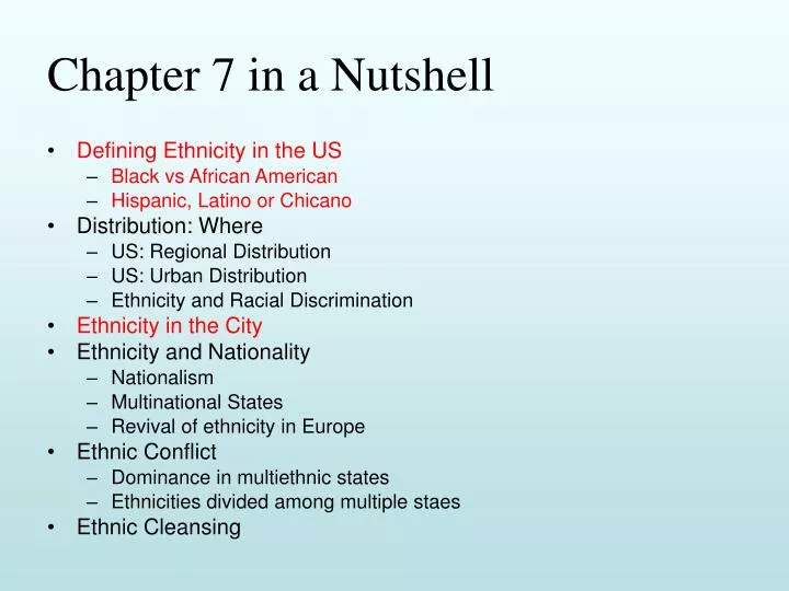 PPT Chapter 7 in a Nutshell PowerPoint Presentation, free download