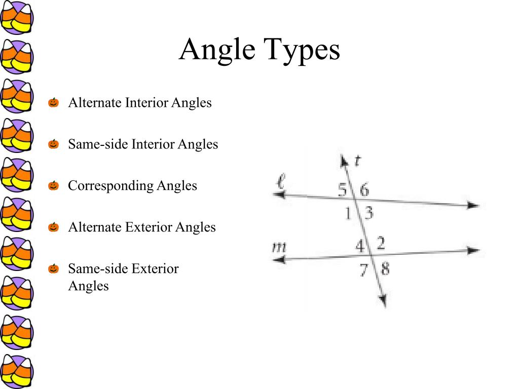 Ppt Section 3 1 Properties Of Parallel Lines Powerpoint