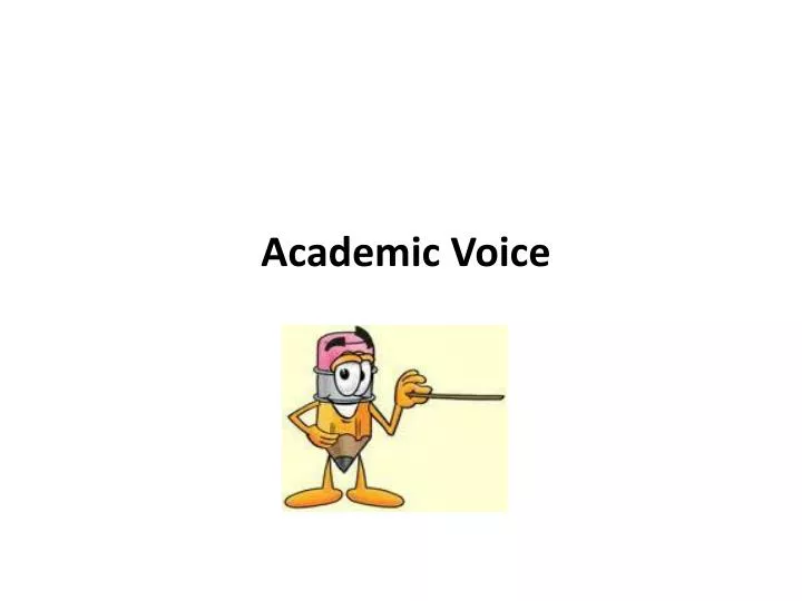 PPT Academic Voice PowerPoint Presentation, free download ID2735458