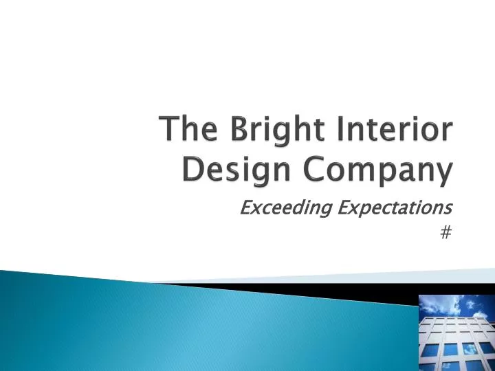 the bright interior design company n.