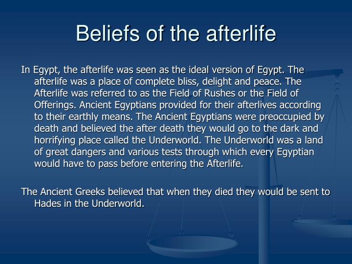 Afterlife Beliefs