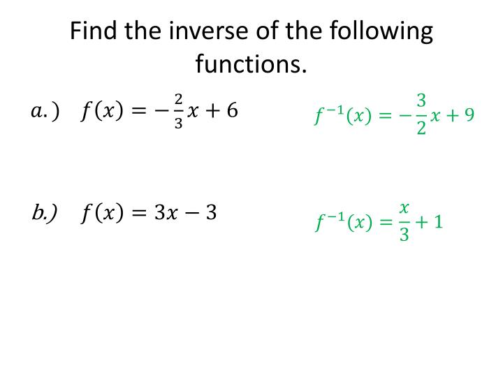 How To Find The Inverse Of A Number - Each positive becomes negative, and the negatives become positives.