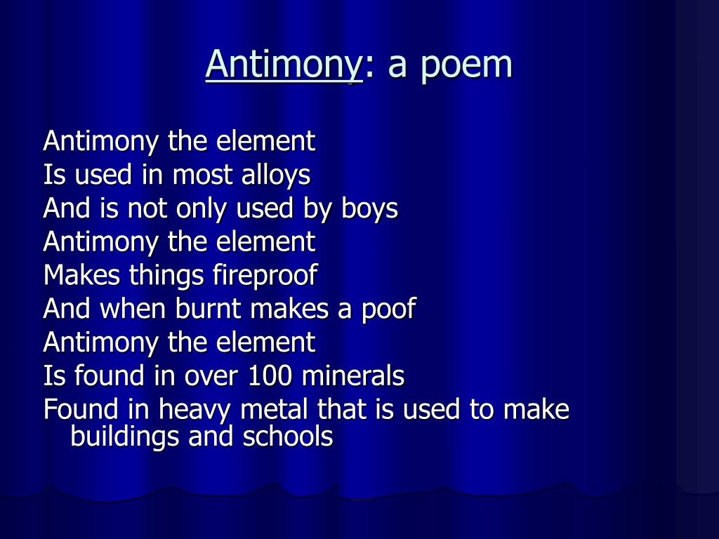 pic Uses Antimony Element ppt antimony powerpoint presentation