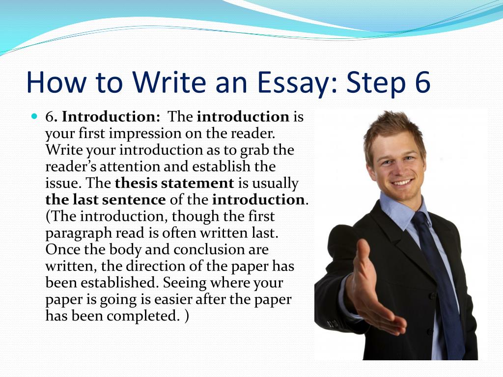 how to begin an essay