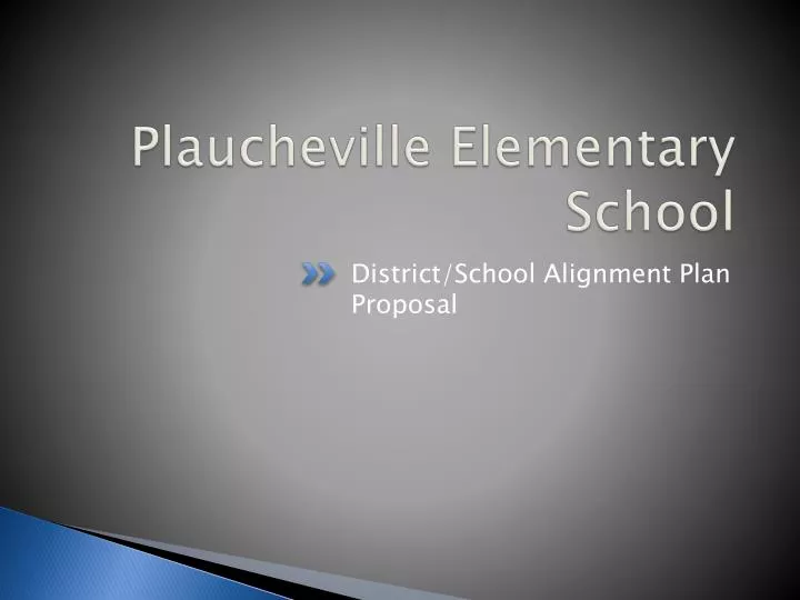 PPT Plaucheville Elementary School PowerPoint Presentation, free