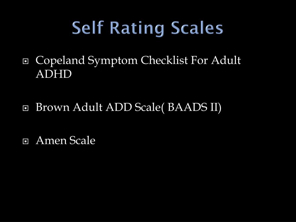 PPT - ATTENTION DEFICIT DISORder IN Adolescents and YOUNG AdULTS ...