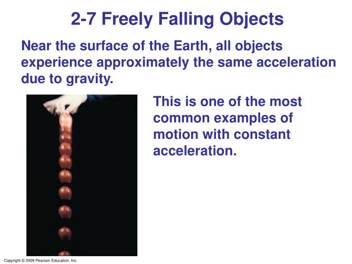 PPT - Chapter 2: Describing Motion: Kinematics in One Dimension ...