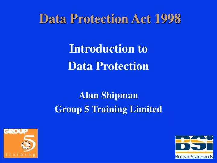 data protection act 1998 n.