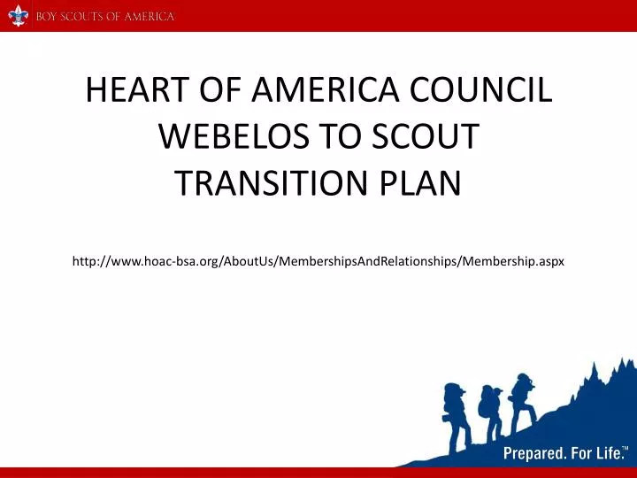PPT COUNCIL WEBELOS TO SCOUT CHAIR PowerPoint Presentation