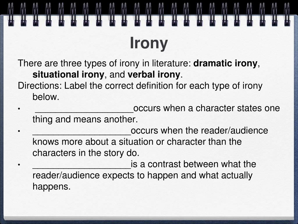 PPT - Irony PowerPoint Presentation, free download - ID:2742084