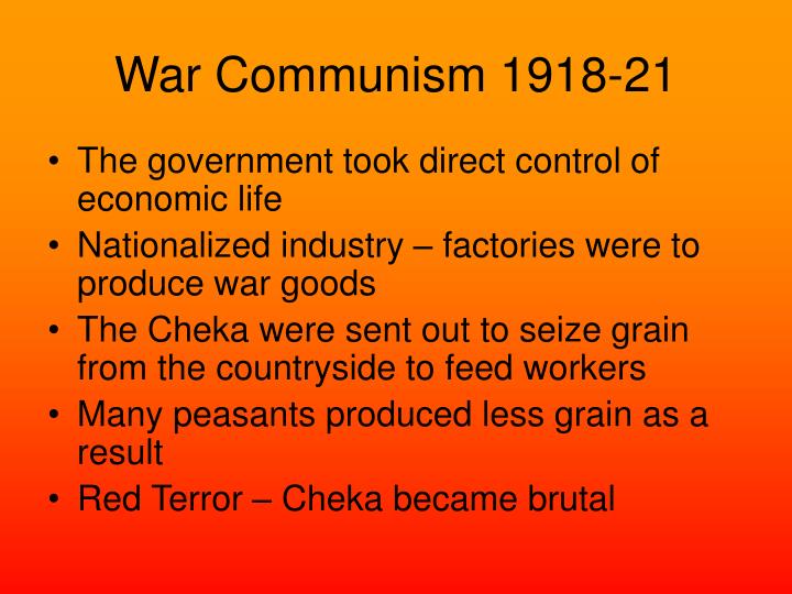 PPT - Lenin’s Policies PowerPoint Presentation - ID:2742147