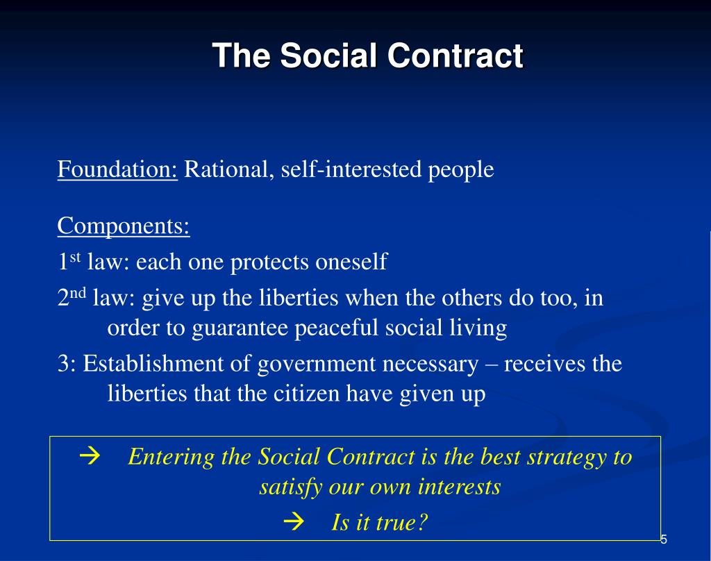 assignment on social contract theory