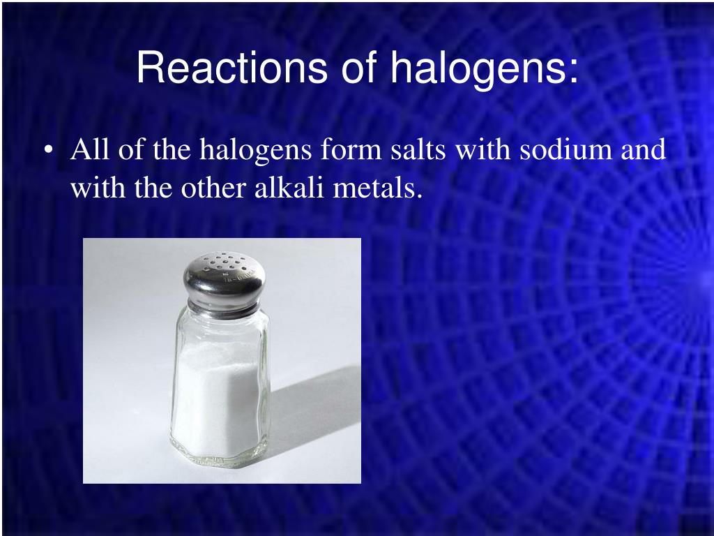 halogen activity series halogen activity series