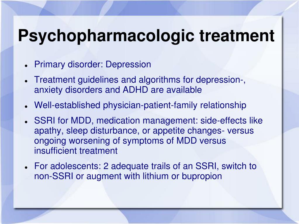 PPT - Major Depressive Disorder in children and adolescents (MDD ...