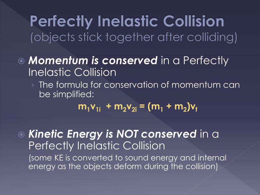 PPT - ELASTIC AND INELASTIC COLLISIONS PowerPoint Presentation, free
