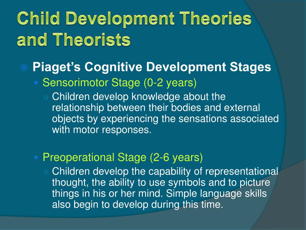 when did research on child development start