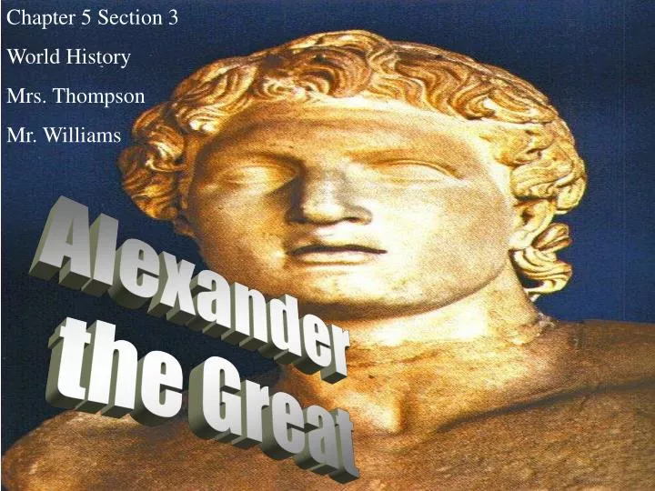 powerpoint presentation on alexander the great