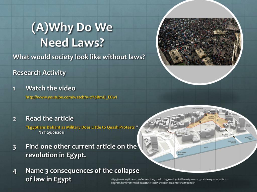 Why Do We Have Laws