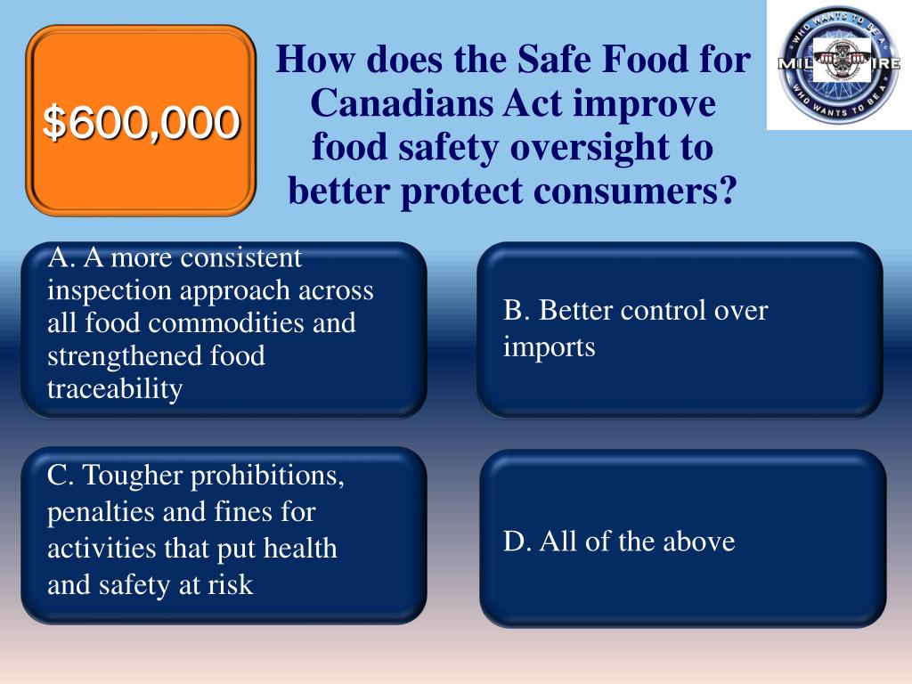 PPT Food Safety Regulations Canada Dr Ruby Lee PowerPoint