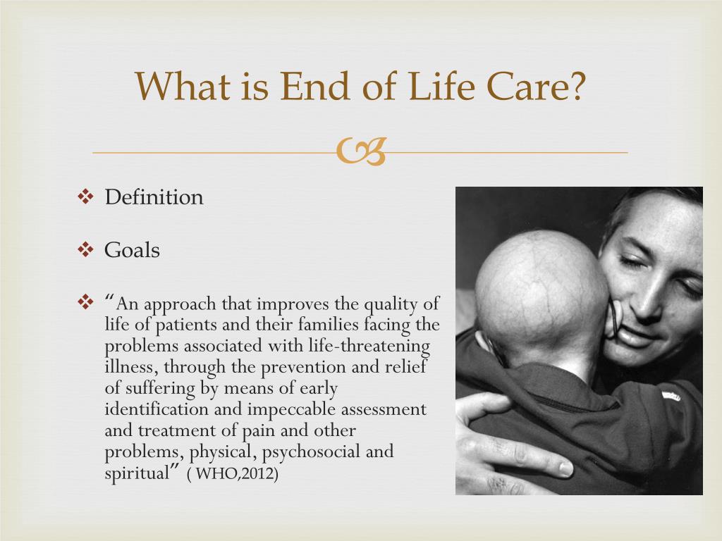 end of life care powerpoint presentation
