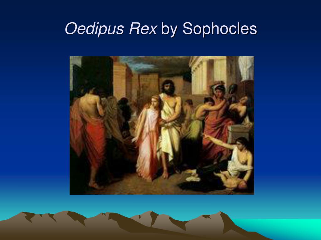 oedipus rex thesis statement