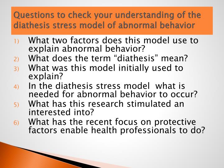 an analysis of the major models of abnormality that cause abnormal behavior Abnormal psychology is a branch within the field of psychology in which unusual patterns of thought, behavior, and emotions are studied throughout history, there have been attempts to understand unusual behavior and abnormal psychology seeks to identify the causes of these behaviors. an analysis of the major models of abnormality that cause abnormal behavior Abnormal psychology is a branch within the field of psychology in which unusual patterns of thought, behavior, and emotions are studied throughout history, there have been attempts to understand unusual behavior and abnormal psychology seeks to identify the causes of these behaviors.