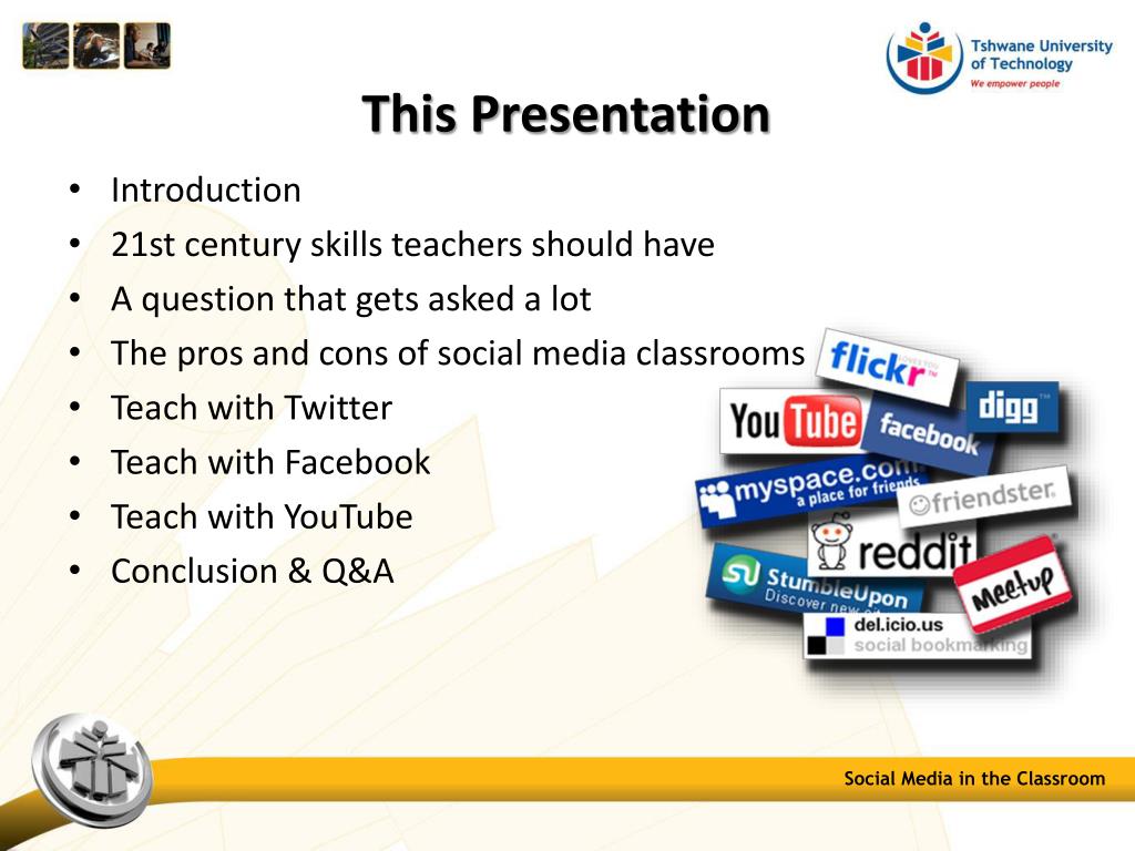 social media presentation for elementary students