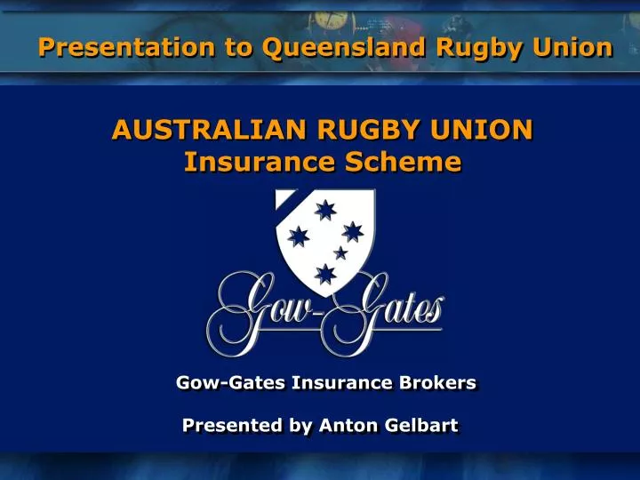PPT - Gow-Gates Insurance Brokers Presented by Anton Gelbart ... PPT - Gow-Gates Insurance Brokers Presented by Anton Gelbart ...