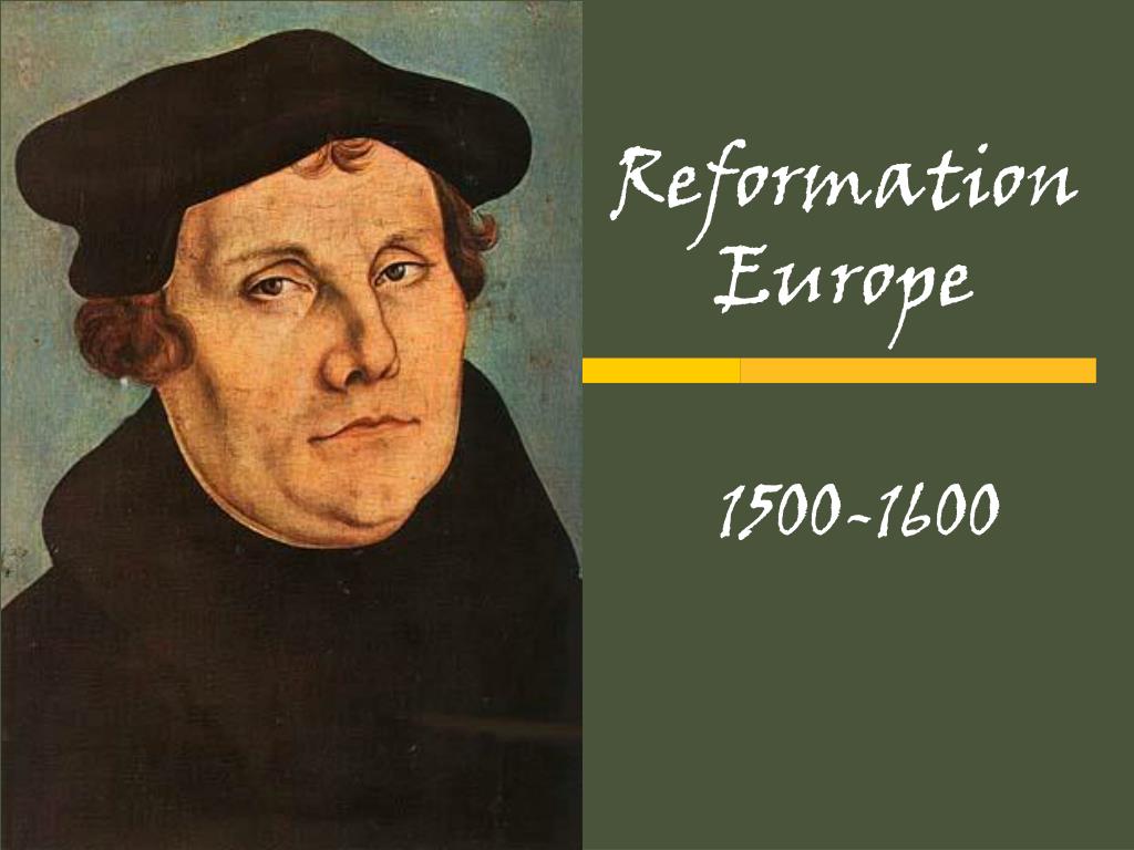 reformation tour of europe