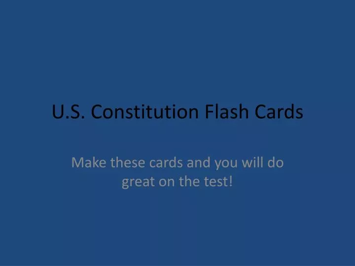 u s constitution flash cards n.