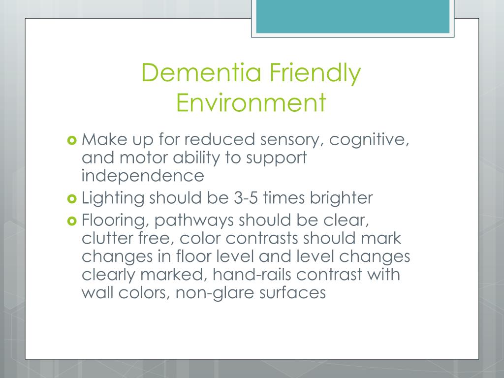 PPT Dementia Friendly Community PowerPoint Presentation, free