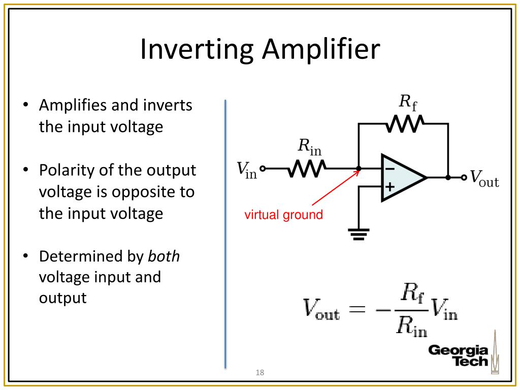 non investing amplifier output voltage formula for parallel