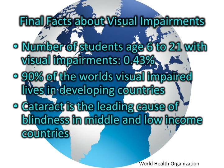 PPT - Visual Impairments PowerPoint Presentation - ID:2754688