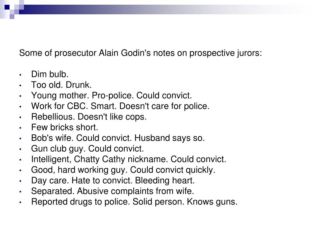 PPT - Gillian Guess: Juror in Vancouver murder trial PowerPoint ...