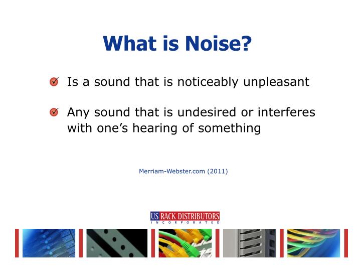 PPT - Noise Reduction in the Data Center & Office Processing Facilities ...