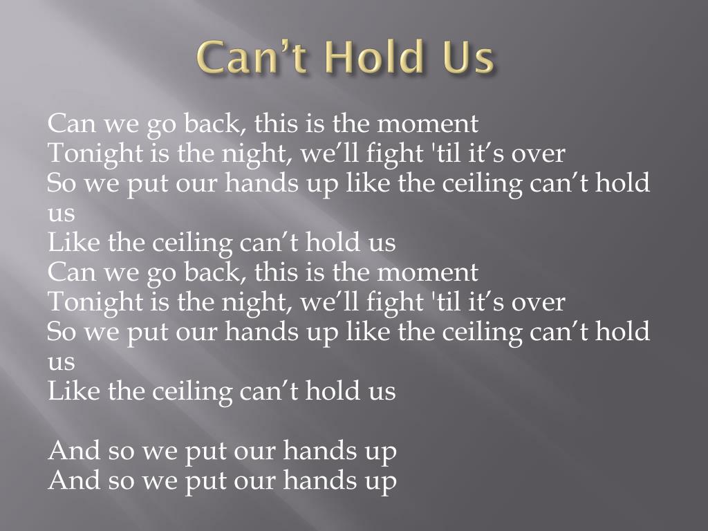 Ppt Can T Hold Us Macklemore And Ryan Lewis Powerpoint