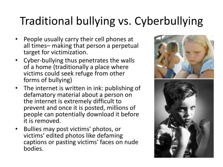 cyberbullying more harmful than traditional bullying Because their findings speak to the conventional wisdom regarding cyberbullying (that is, that traditional bullying traditional bullying is more harmful than. cyberbullying more harmful than traditional bullying Because their findings speak to the conventional wisdom regarding cyberbullying (that is, that traditional bullying traditional bullying is more harmful than.