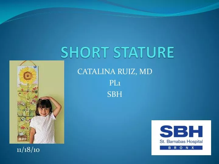 PPT SHORT STATURE PowerPoint Presentation, free download ID2760744