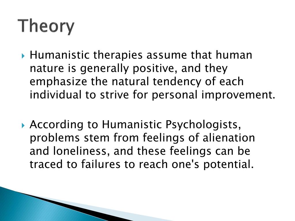 humanistic theory case study