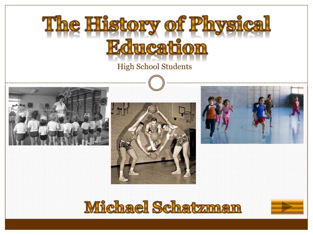 history of physical education