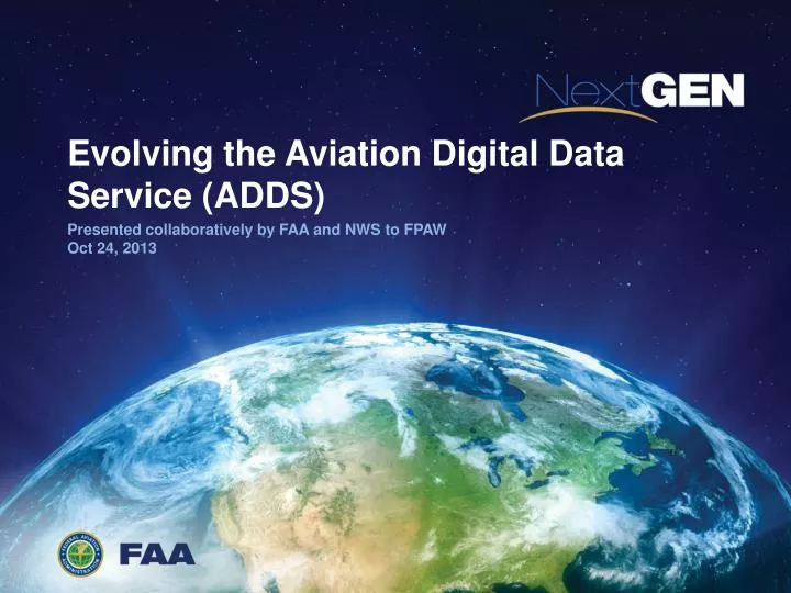 Ppt evolving the aviation digital data service adds powerpoint