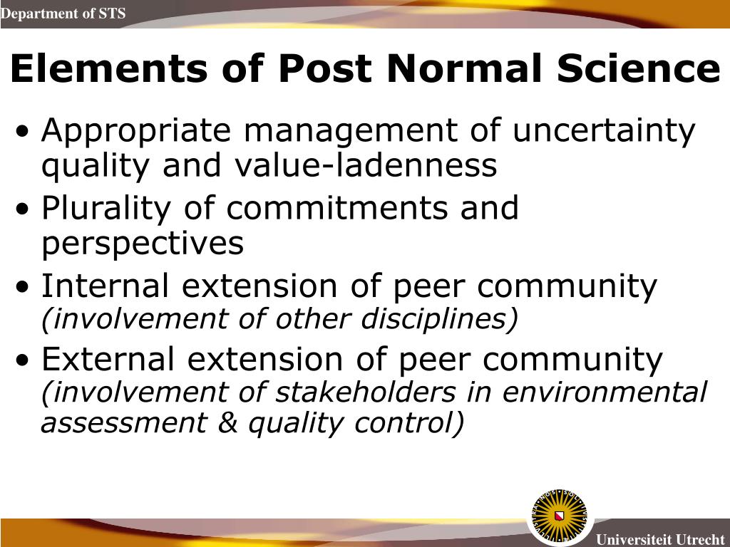 PPT - Jeroen P. van der Sluijs and Kjellrun Hiis Hauge j.p.vandersluijs ...