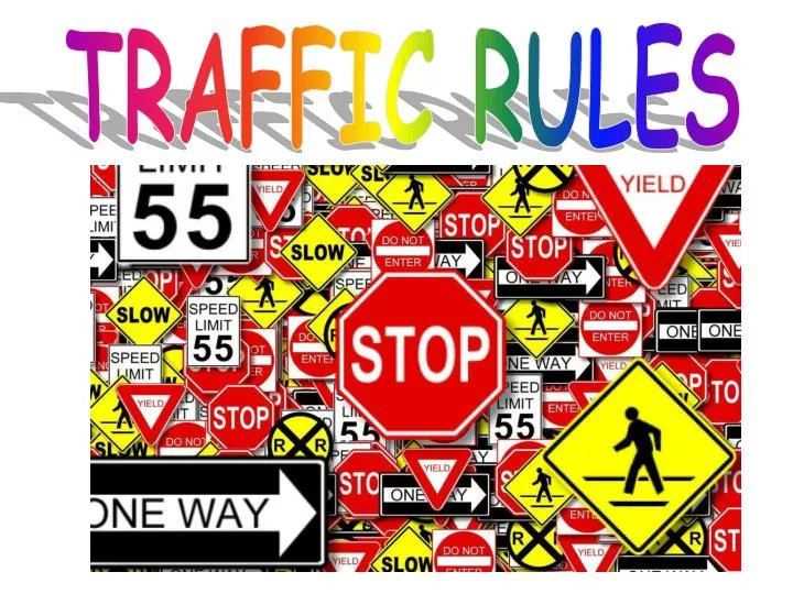 traffic rules presentation ppt