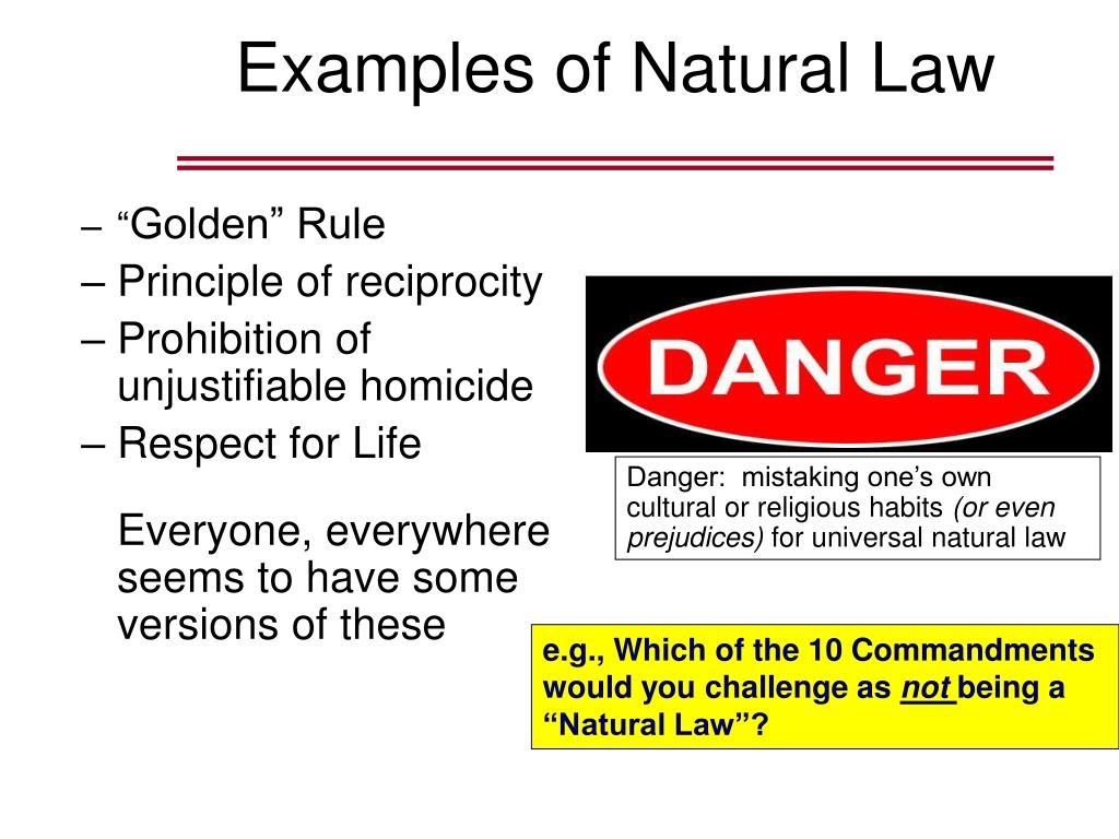 Natural law